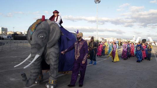 Desfile de comparsas 2025 en A Coruna (44)