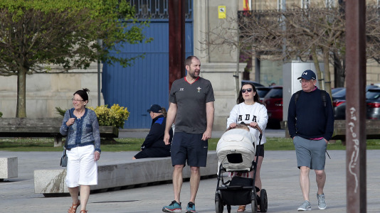 Los muelles coruñeses acogieron una escala múltiple en la que cinco cruceros (17)