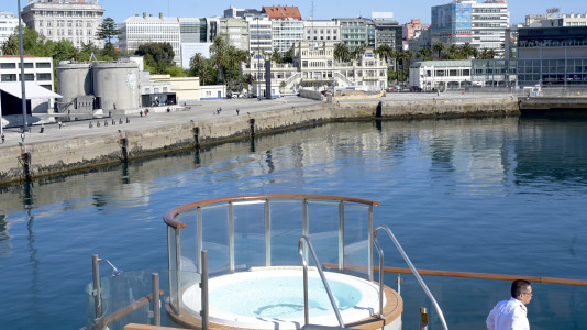 El Ocean Albatross visita el puerto herculino @Javier Albores (16)