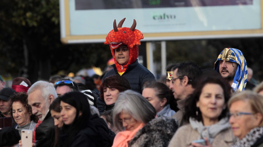 Desfile de comparsas 2025 en A Coruna (9)