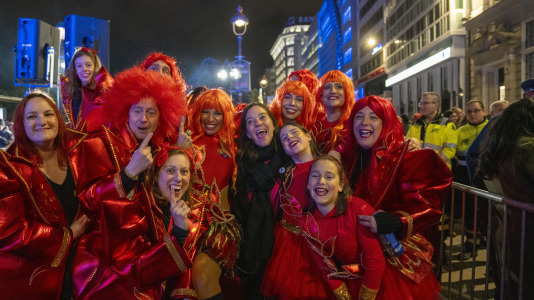 Entronizacion del Dios Momo en el Obelisco @Carlota Blanco (1)