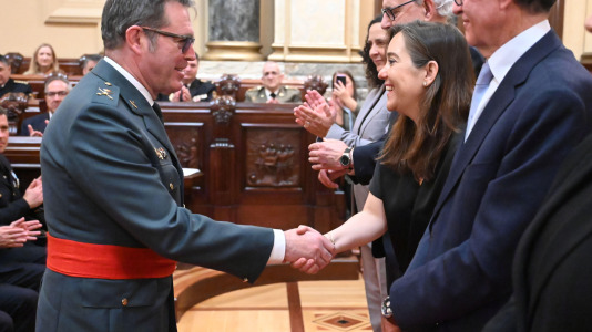 Un momento de la celebración en el Ayuntamiento del Día de la Policía Local (51)