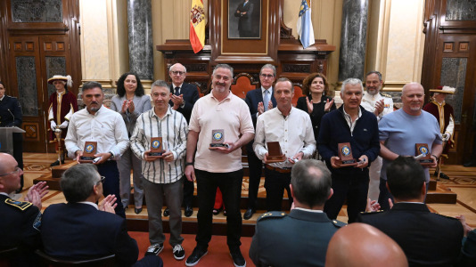 Un momento de la celebración en el Ayuntamiento del Día de la Policía Local (42)