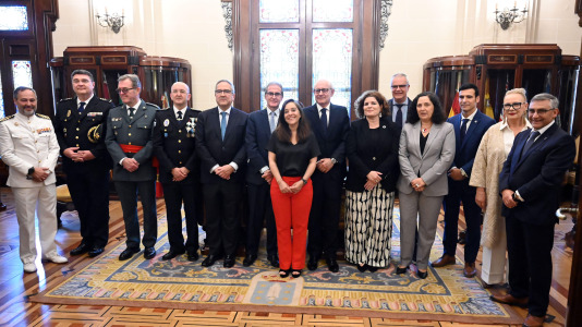 Un momento de la celebración en el Ayuntamiento del Día de la Policía Local (26)
