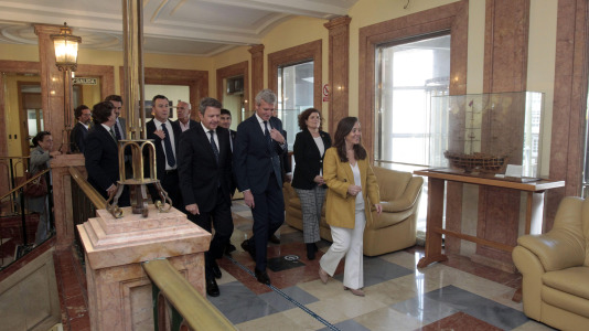 Reunión extraordinaria de autoridades para aprobar la licitación del Máster Plan para Coruña Marítima (19)