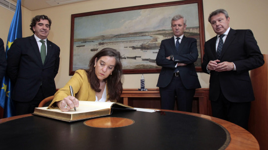 Reunión extraordinaria de autoridades para aprobar la licitación del Máster Plan para Coruña Marítima (25)