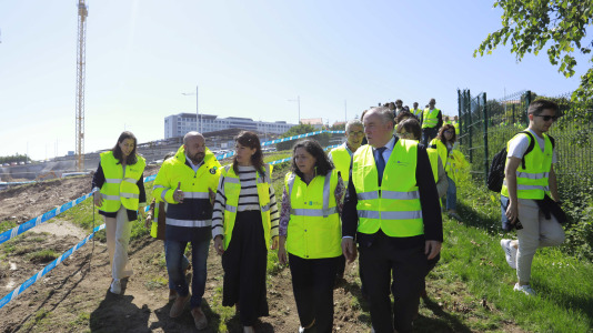 Inicio de las obras de acceso al Novo Chuac (5)