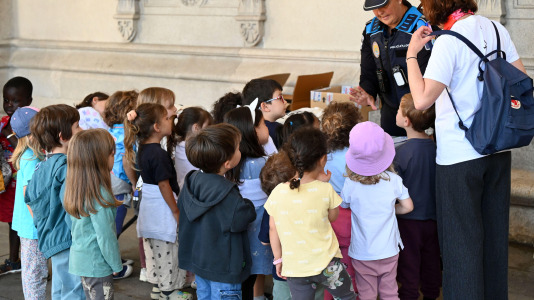 Un momento de la celebración en el Ayuntamiento del Día de la Policía Local (23)