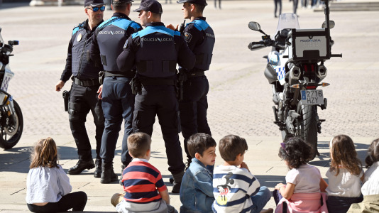 Un momento de la celebración en el Ayuntamiento del Día de la Policía Local (22)