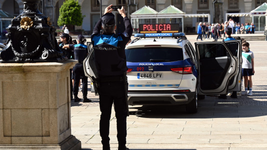 Un momento de la celebración en el Ayuntamiento del Día de la Policía Local (20)