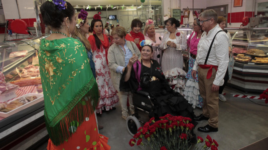 Feria de abril en la plaza de abastos de Elviña @ Quintana (1)