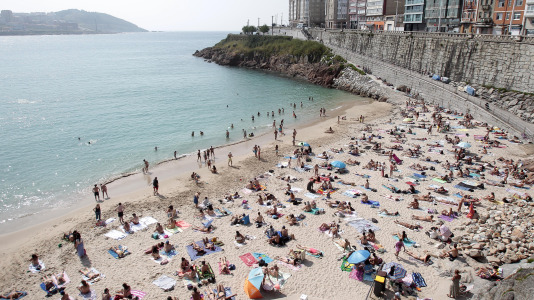 Altas temperaturas y calor intenso en A Coruña (16)