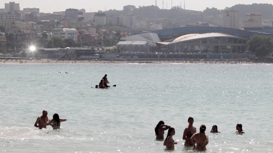Altas temperaturas y calor intenso en A Coruña (1)