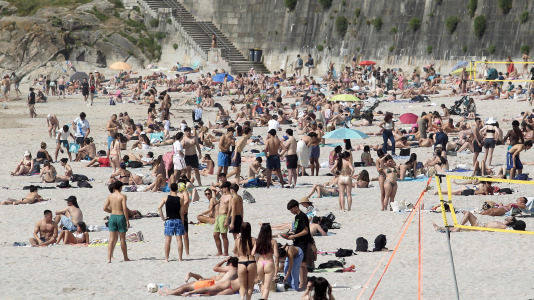 Altas temperaturas y calor intenso en A Coruña (3)