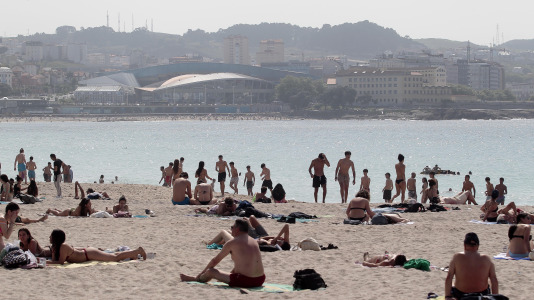 Altas temperaturas y calor intenso en A Coruña (18)