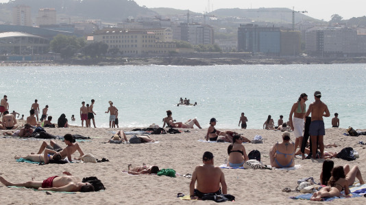 Altas temperaturas y calor intenso en A Coruña (9)