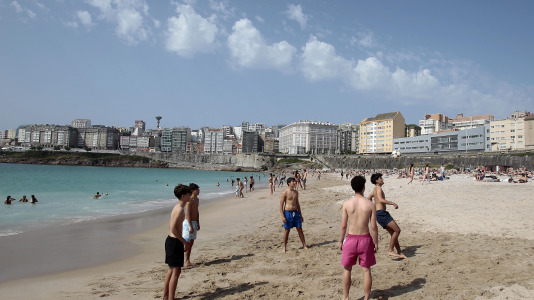 Altas temperaturas y calor intenso en A Coruña (10)