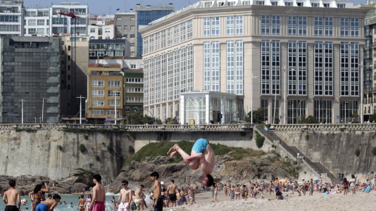 Altas temperaturas y calor intenso en A Coruña (12)