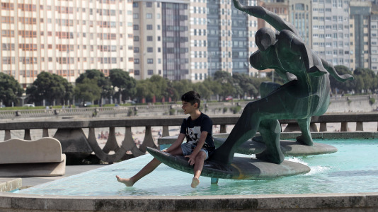 Altas temperaturas y calor intenso en A Coruña (17)