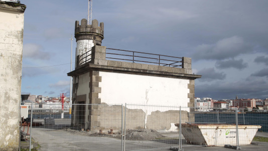 Edificio del mareógrafo de Calvo Sotelo FOTO Quintana