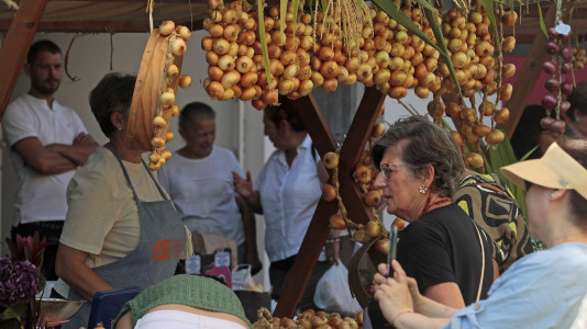 Feira da Cebola Chata en Miño FOTO Quintana (20)