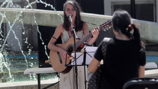 Mercado ecológico en la plaza de La Tolerancia. Foto: Quintana (5)