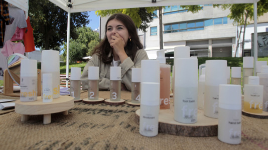 Mercado ecológico en la plaza de La Tolerancia. Foto: Quintana (15)