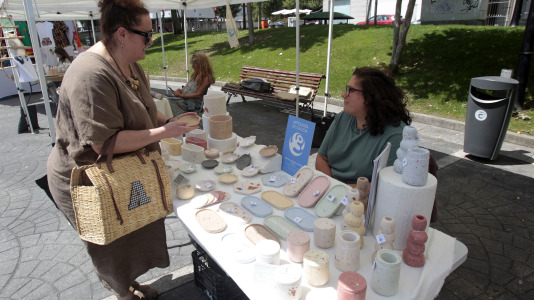 Mercado ecológico en la plaza de La Tolerancia. Foto: Quintana (13)