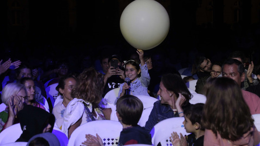 El Mago Pedro Volta con su espectáculo Magic Space en María Pita FOTO Quintana (4)