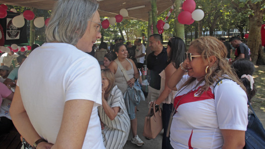 La comunidad peruana de A Coruña celebra su día nacional. FOTO Quintana (3)