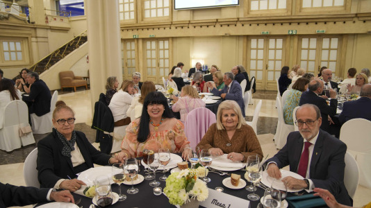 Rosa Otero, Paula Gundín, María Vila y Manuel Rodríguez García