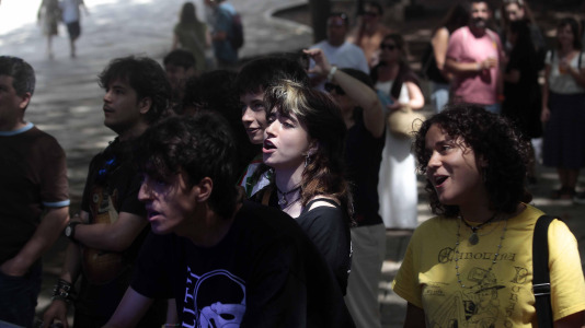 Revel Velvet en la Plaza de Azcárraga. FOTO Quintana (6)