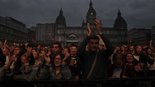 Concierto de Baiuca en las fiestas de María Pita FOTO Quintana (4)