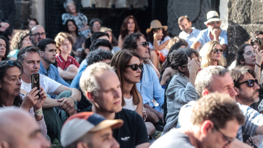 Ballaké Sissoko y Piera Faccini en el castillo de San Antón @Quintana (4)
