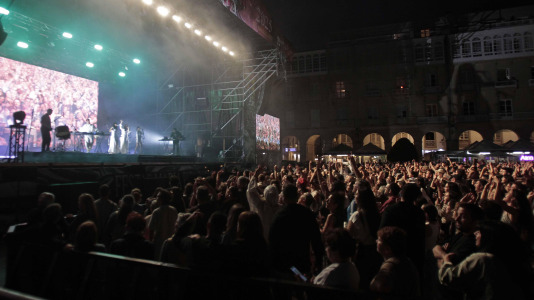 Baiuca abre los conciertos de María Pita Foto Quintana (12)