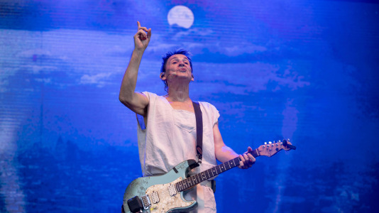 Albert Pla, durante su actuación de anoche en María Pita @carlota blanco (29)