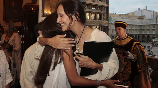 El pregón de Rosa Cedrón abre las Fiestas de María Pita FOTO Quintana (27)