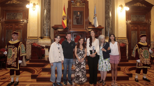 El pregón de Rosa Cedrón abre las Fiestas de María Pita FOTO Quintana (33)