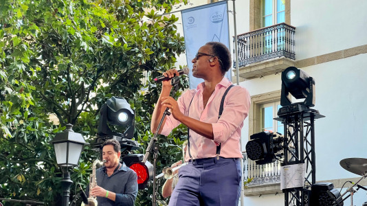 J.P. Bimeni & The Black, en la Plaza de Azcárraga Foto Andrea Gestal (3)