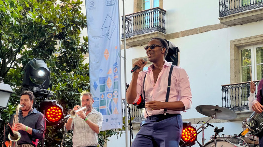 J.P. Bimeni & The Black, en la Plaza de Azcárraga Foto Andrea Gestal (5)