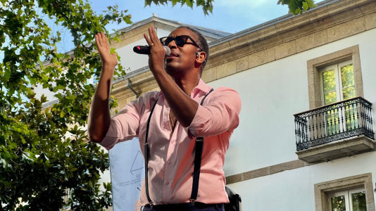 J.P. Bimeni & The Black, en la Plaza de Azcárraga Foto Andrea Gestal (4)