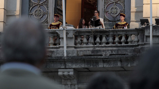 El pregón de Rosa Cedrón abre las Fiestas de María Pita FOTO Quintana (15)