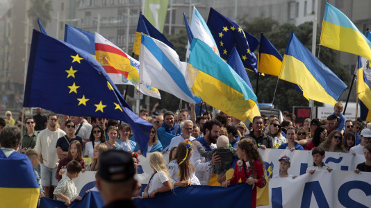 Marcha para celebrar el Día de Independencia de Ucrania. FOTOS Quintana (17)