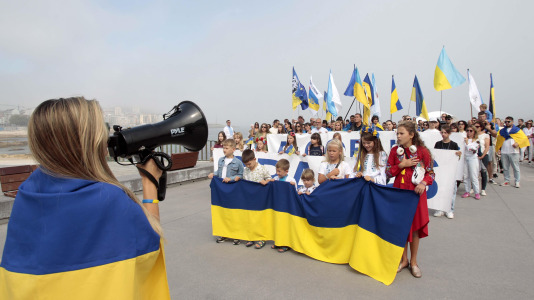 Marcha para celebrar el Día de Independencia de Ucrania. FOTOS Quintana (3)
