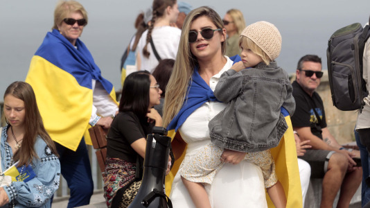 Marcha para celebrar el Día de Independencia de Ucrania. FOTOS Quintana (6)