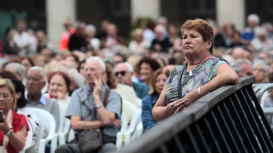 Pedro Guerra y la Orquesta Gaos. Foto Quintana (13)
