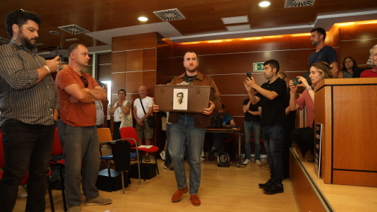 Entrega de los restos de los antifranquistas de Culleredo FOTO Germán Barreiros (21)