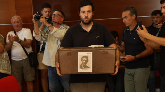 Entrega de los restos de los antifranquistas de Culleredo FOTO Germán Barreiros (10)