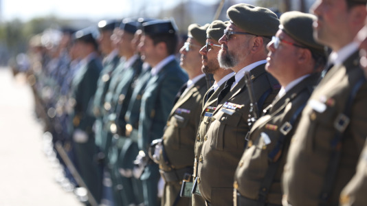 El acto se realizó en el Parrote, con motivo del Día de la Fiesta Nacional