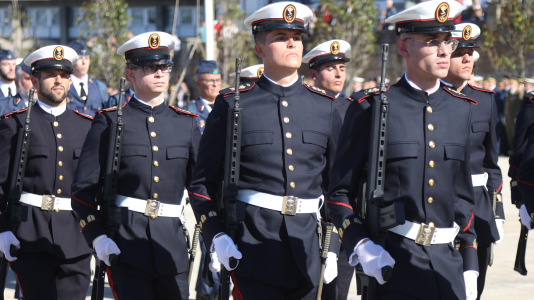 El acto se realizó en el Parrote, con motivo del Día de la Fiesta Nacional